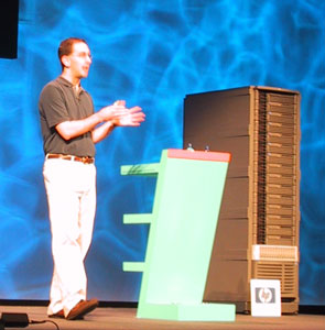 Scott Guthrie at TechEd Europe 2004